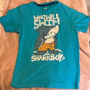 Old Navy Blue Sharkboy Kids T-Shirt